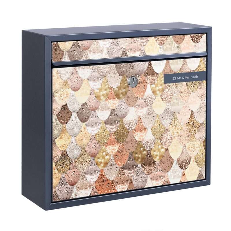 Bild von   briefkasten mit eigenem text mjpg | Individuelle 🎁 persönliche 🎁 personalisierte Geschenke bedruckt ▪ bestickt ▪ graviert