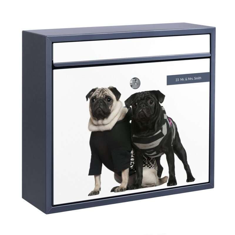 Bild von   briefkasten mit eigenem text mjpg | Individuelle 🎁 persönliche 🎁 personalisierte Geschenke bedruckt ▪ bestickt ▪ graviert