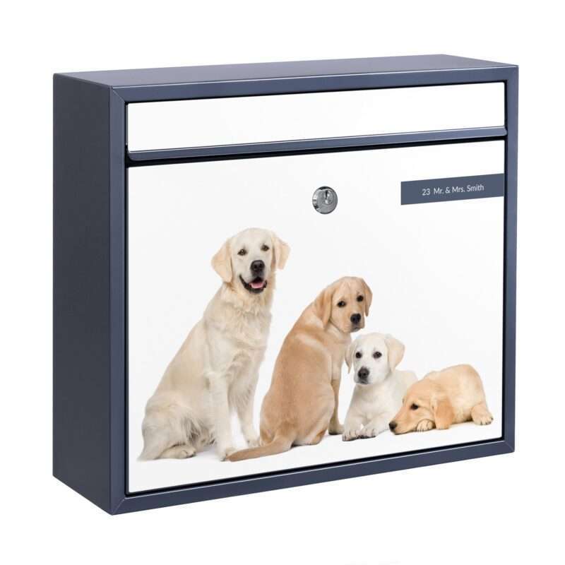 Bild von   briefkasten mit eigenem text njpg | Individuelle 🎁 persönliche 🎁 personalisierte Geschenke bedruckt ▪ bestickt ▪ graviert