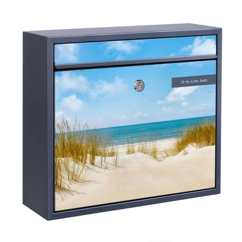 Bild von   briefkasten mit eigenem text sjpg | Individuelle 🎁 persönliche 🎁 personalisierte Geschenke bedruckt ▪ bestickt ▪ graviert