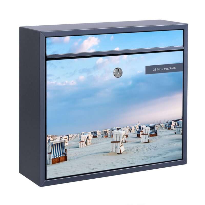 Bild von   briefkasten mit eigenem text sjpg | Individuelle 🎁 persönliche 🎁 personalisierte Geschenke bedruckt ▪ bestickt ▪ graviert
