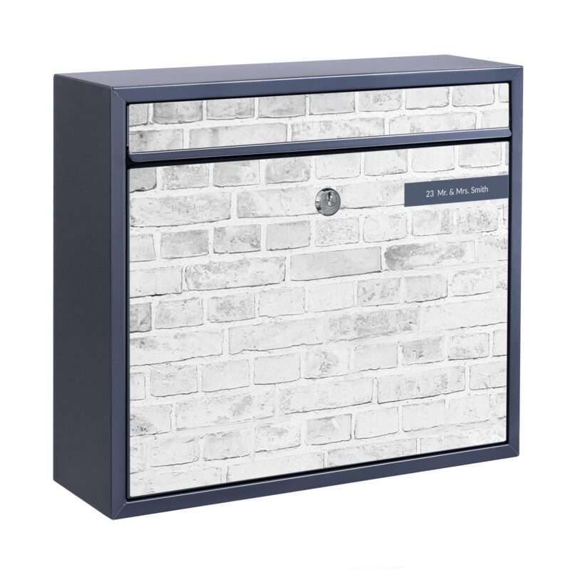 Bild von   briefkasten mit eigenem text wjpg | Individuelle 🎁 persönliche 🎁 personalisierte Geschenke bedruckt ▪ bestickt ▪ graviert