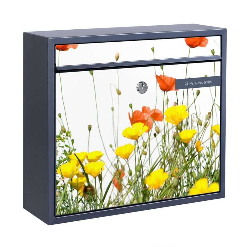 Bild von   briefkasten mit eigenem text wjpg | Individuelle 🎁 persönliche 🎁 personalisierte Geschenke bedruckt ▪ bestickt ▪ graviert