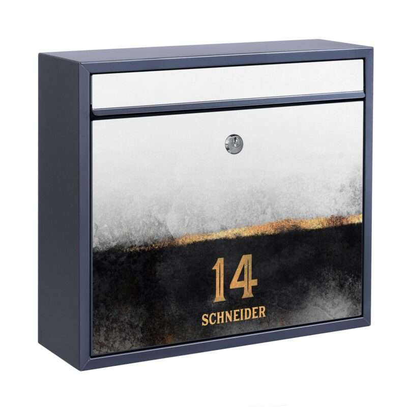 Bild von   briefkasten mit eigenem text ajpg | Individuelle 🎁 persönliche 🎁 personalisierte Geschenke bedruckt ▪ bestickt ▪ graviert