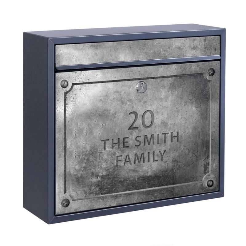 Bild von   briefkasten mit eigenem text ajpg | Individuelle 🎁 persönliche 🎁 personalisierte Geschenke bedruckt ▪ bestickt ▪ graviert
