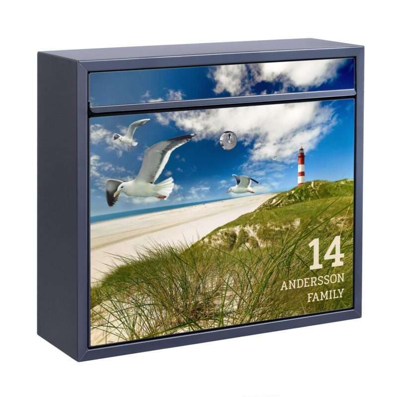 Bild von   briefkasten mit eigenem text djpg | Individuelle 🎁 persönliche 🎁 personalisierte Geschenke bedruckt ▪ bestickt ▪ graviert