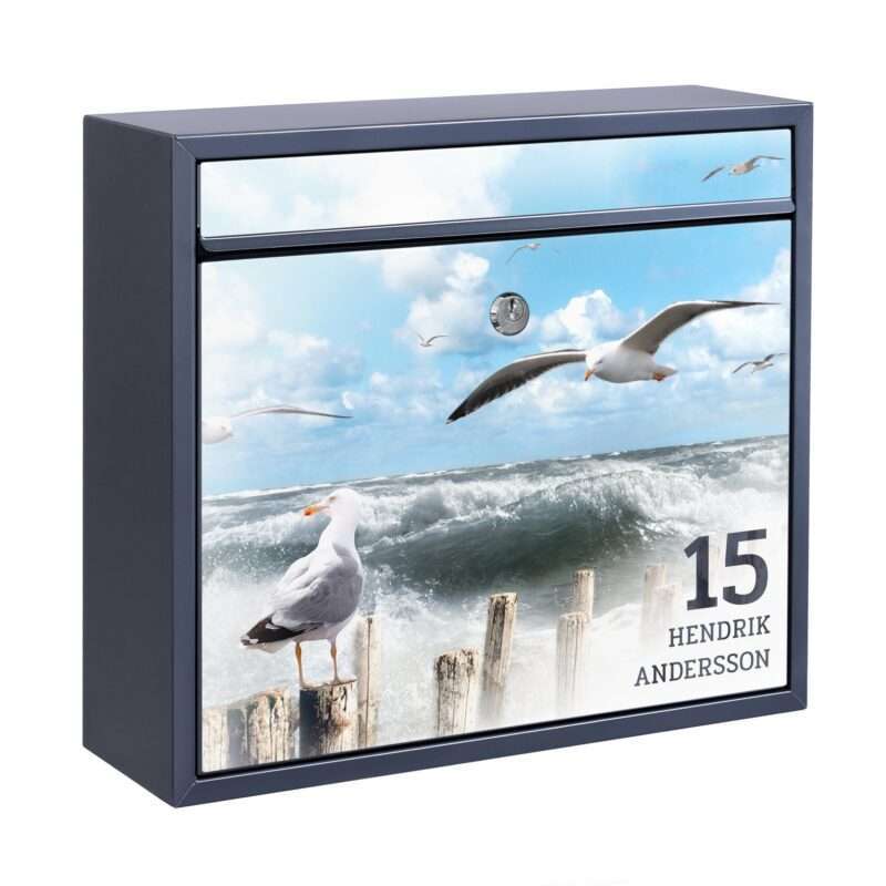 Bild von   briefkasten mit eigenem text njpg | Individuelle 🎁 persönliche 🎁 personalisierte Geschenke bedruckt ▪ bestickt ▪ graviert