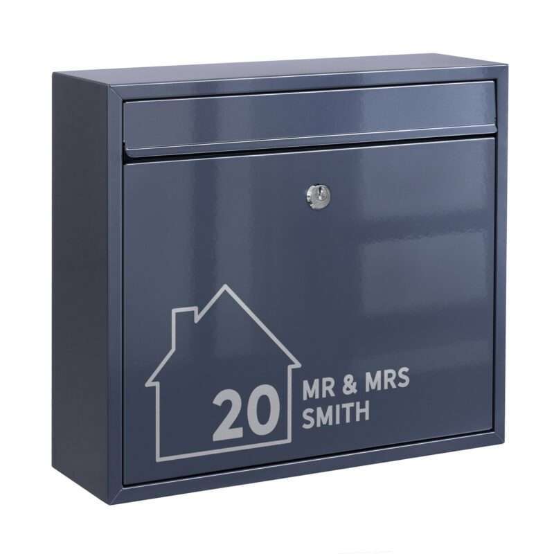 Bild von   briefkasten mit eigenem text hjpg | Individuelle 🎁 persönliche 🎁 personalisierte Geschenke bedruckt ▪ bestickt ▪ graviert