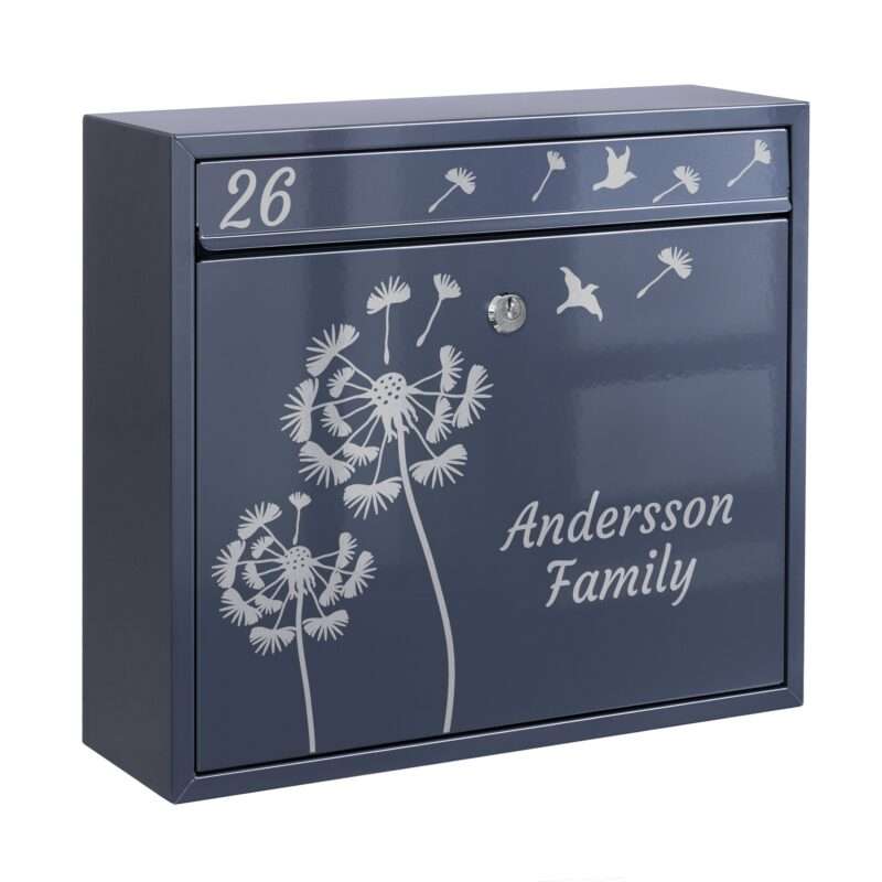 Bild von   briefkasten mit eigenem text wjpg | Individuelle 🎁 persönliche 🎁 personalisierte Geschenke bedruckt ▪ bestickt ▪ graviert