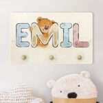 Bild von   kindergarderobe designer kindejpg | Individuelle 🎁 persönliche 🎁 personalisierte Geschenke bedruckt ▪ bestickt ▪ graviert
