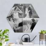 Bild von   hexagon bild alu dibond designjpg | Individuelle 🎁 persönliche 🎁 personalisierte Geschenke bedruckt ▪ bestickt ▪ graviert
