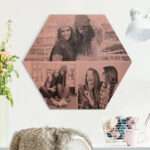Bild von   hexagon bild alu dibond designjpg | Individuelle 🎁 persönliche 🎁 personalisierte Geschenke bedruckt ▪ bestickt ▪ graviert