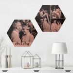 Bild von   hexagon bild alu dibond designjpg | Individuelle 🎁 persönliche 🎁 personalisierte Geschenke bedruckt ▪ bestickt ▪ graviert