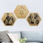 Bild von   hexagon bild alu dibond designjpg | Individuelle 🎁 persönliche 🎁 personalisierte Geschenke bedruckt ▪ bestickt ▪ graviert