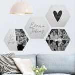 Bild von   hexagon bild alu dibond designjpg | Individuelle 🎁 persönliche 🎁 personalisierte Geschenke bedruckt ▪ bestickt ▪ graviert