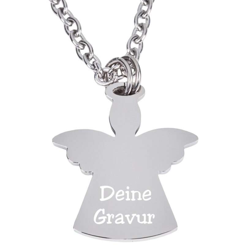 Bild von   anhaenger mit gravur schutzengjpg | Individuelle 🎁 persönliche 🎁 personalisierte Geschenke bedruckt ▪ bestickt ▪ graviert