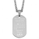 Bild von   gravuranhaenger kalender hochzjpg | Individuelle 🎁 persönliche 🎁 personalisierte Geschenke bedruckt ▪ bestickt ▪ graviert