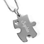 Bild von   anhaenger mit gravur puzzle mijpg | Individuelle 🎁 persönliche 🎁 personalisierte Geschenke bedruckt ▪ bestickt ▪ graviert