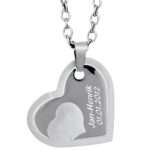 Bild von   anhaenger mit gravur herz in hjpg | Individuelle 🎁 persönliche 🎁 personalisierte Geschenke bedruckt ▪ bestickt ▪ graviert