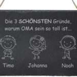 Bild von   dekoschild aus schiefer diejpg | Individuelle 🎁 persönliche 🎁 personalisierte Geschenke bedruckt ▪ bestickt ▪ graviert