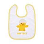 Bild von   babylaetzchen mit klettverschljpg | Individuelle 🎁 persönliche 🎁 personalisierte Geschenke bedruckt ▪ bestickt ▪ graviert