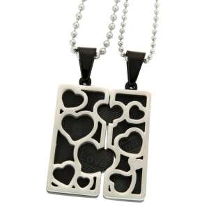 Bild von   partneranhaenger aus edelstahljpg | Individuelle 🎁 persönliche 🎁 personalisierte Geschenke bedruckt ▪ bestickt ▪ graviert