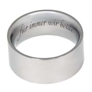 Bild von   edelstahlring glatt und glaenzjpg | Individuelle 🎁 persönliche 🎁 personalisierte Geschenke bedruckt ▪ bestickt ▪ graviert