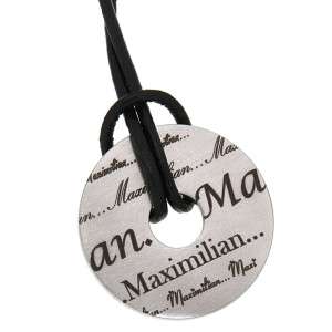 Bild von   anhaenger donut aus edelstahljpg | Individuelle 🎁 persönliche 🎁 personalisierte Geschenke bedruckt ▪ bestickt ▪ graviert
