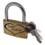 Bild von   liebesschloss mm breit aus mjpg | Individuelle 🎁 persönliche 🎁 personalisierte Geschenke bedruckt ▪ bestickt ▪ graviert