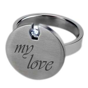 Bild von   siegelring aus edelstahl fronjpg | Individuelle 🎁 persönliche 🎁 personalisierte Geschenke bedruckt ▪ bestickt ▪ graviert