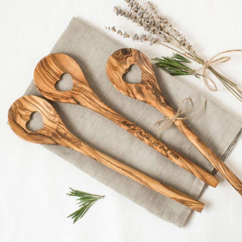 Bild von   kochloeffel herz mit individuejpg | Individuelle 🎁 persönliche 🎁 personalisierte Geschenke bedruckt ▪ bestickt ▪ graviert
