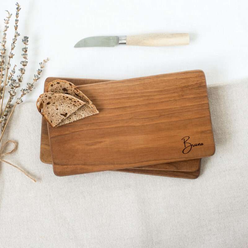 Bild von   fruehstuecksbrett walnussholzjpg | Individuelle 🎁 persönliche 🎁 personalisierte Geschenke bedruckt ▪ bestickt ▪ graviert