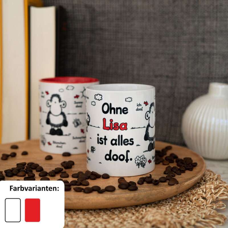 Bild von   personalisierbare tasse ohnejpg | Individuelle 🎁 persönliche 🎁 personalisierte Geschenke bedruckt ▪ bestickt ▪ graviert