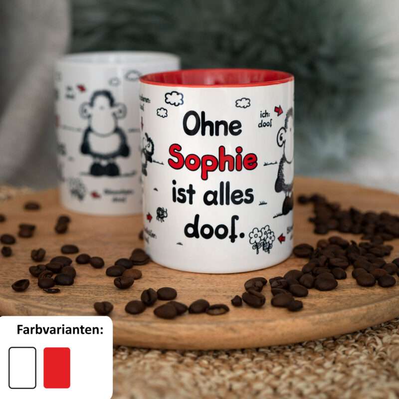 Bild von   personalisierbare tasse ohnejpg | Individuelle 🎁 persönliche 🎁 personalisierte Geschenke bedruckt ▪ bestickt ▪ graviert