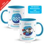 Bild von   tasse mit sternzeichen wassejpg | Individuelle 🎁 persönliche 🎁 personalisierte Geschenke bedruckt ▪ bestickt ▪ graviert