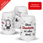 Bild von   bierkrug ohne ist allesjpg | Individuelle 🎁 persönliche 🎁 personalisierte Geschenke bedruckt ▪ bestickt ▪ graviert