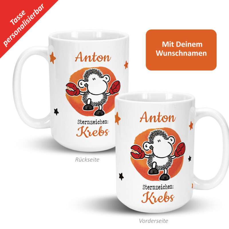 Bild von   xl tasse mit sternzeichen krjpg | Individuelle 🎁 persönliche 🎁 personalisierte Geschenke bedruckt ▪ bestickt ▪ graviert