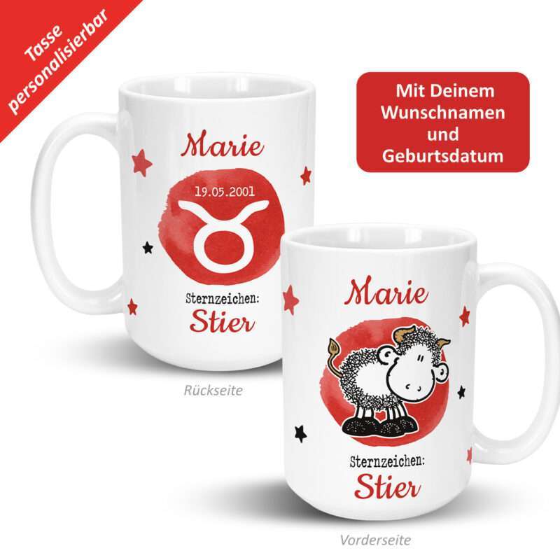 Bild von   xl tasse mit sternzeichen stjpg | Individuelle 🎁 persönliche 🎁 personalisierte Geschenke bedruckt ▪ bestickt ▪ graviert