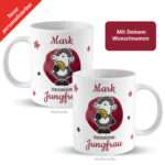 Bild von   tasse mit sternzeichen jungfjpg | Individuelle 🎁 persönliche 🎁 personalisierte Geschenke bedruckt ▪ bestickt ▪ graviert