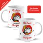 Bild von   tasse mit sternzeichen skorpjpg | Individuelle 🎁 persönliche 🎁 personalisierte Geschenke bedruckt ▪ bestickt ▪ graviert