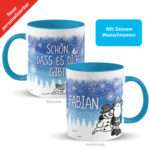 Bild von   wintertasse schoen dass esjpg | Individuelle 🎁 persönliche 🎁 personalisierte Geschenke bedruckt ▪ bestickt ▪ graviert