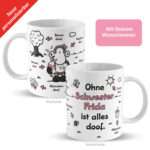 Bild von   tasse ohne schwester istjpg | Individuelle 🎁 persönliche 🎁 personalisierte Geschenke bedruckt ▪ bestickt ▪ graviert