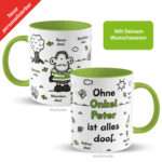 Bild von   tasse ohne onkel ist alljpg | Individuelle 🎁 persönliche 🎁 personalisierte Geschenke bedruckt ▪ bestickt ▪ graviert
