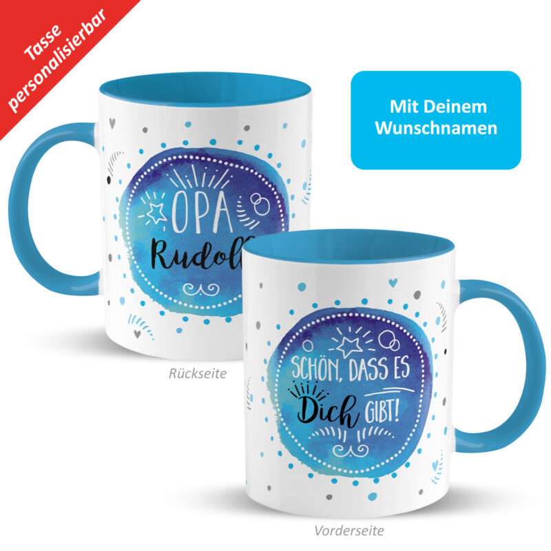 Bild von   tasse opa schoen dassjpg | Individuelle 🎁 persönliche 🎁 personalisierte Geschenke bedruckt ▪ bestickt ▪ graviert
