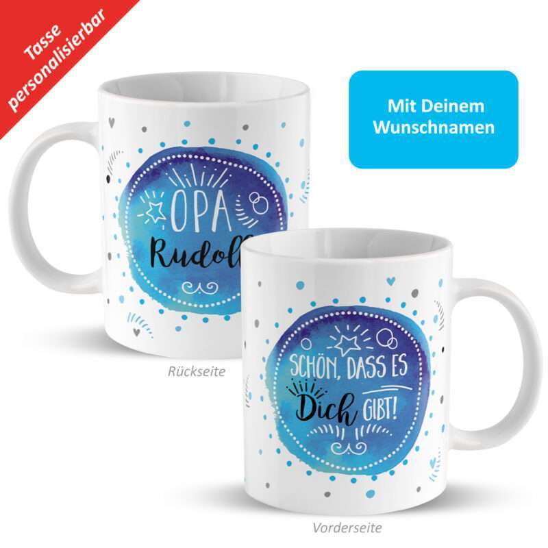 Bild von   tasse opa schoen dassjpg | Individuelle 🎁 persönliche 🎁 personalisierte Geschenke bedruckt ▪ bestickt ▪ graviert