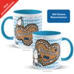 Bild von   tasse lausbua mit wunsjpg | Individuelle 🎁 persönliche 🎁 personalisierte Geschenke bedruckt ▪ bestickt ▪ graviert