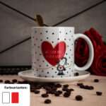 Bild von   tasse wie schoen dass es dijpg | Individuelle 🎁 persönliche 🎁 personalisierte Geschenke bedruckt ▪ bestickt ▪ graviert