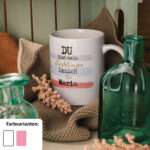 Bild von   tasse motiv du bist mein liejpg | Individuelle 🎁 persönliche 🎁 personalisierte Geschenke bedruckt ▪ bestickt ▪ graviert