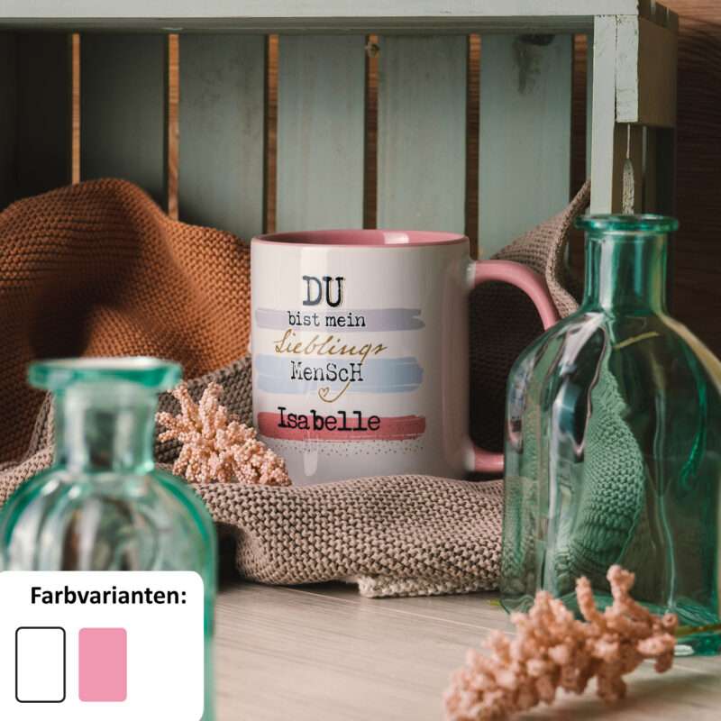 Bild von   tasse motiv du bist mein liejpg | Individuelle 🎁 persönliche 🎁 personalisierte Geschenke bedruckt ▪ bestickt ▪ graviert