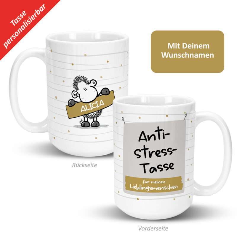 Bild von   xl anti stress tasse motiv fjpg | Individuelle 🎁 persönliche 🎁 personalisierte Geschenke bedruckt ▪ bestickt ▪ graviert